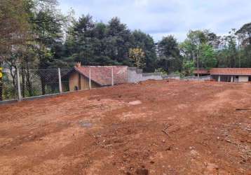 Terreno com edícula  1 dormitório à venda, 70 m² por r$ 250.000 - estância santa maria do portão - atibaia/sp