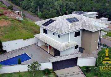 Casa com 4 dormitórios à venda, 430 m² por r$ 2.500.000,00 - jundiaizinho - mairiporã/sp