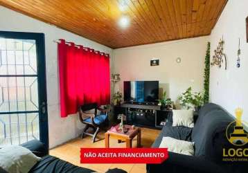 Casa com 3 dormitórios à venda, 150 m² por r$ 300.000 - lavapés - mairiporã/sp