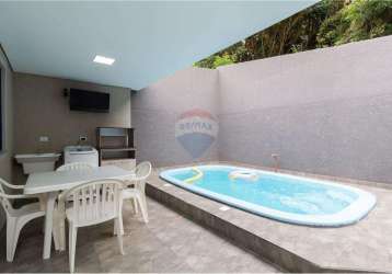 Condomínio com 2 casas,  cada casa com 2 dormitórios e área gourmet com churrasqueira e piscina, vila franca, piraquara valor r$ 590.000,00