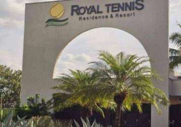 Terreno para venda no condomínio royal tennis