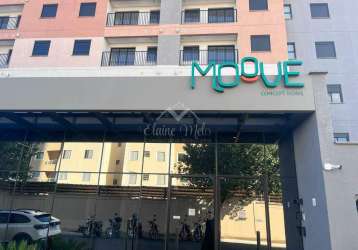 Apartamento para aluguel 2 quartos no edifício moove - araraquara / sp