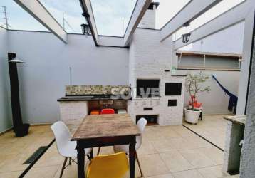 Sobrado com 3 dormitórios à venda, 137 m² por r$ 710.000,00 - jardim valença - indaiatuba/sp