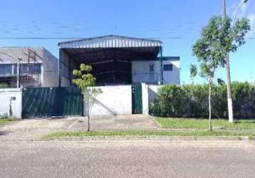 Vende pavilhão em localidade estratégica, ideal para empresa logística e depósito. localizado em região de fácil acesso para os outros bairros da cidade. construído por uma área total de 780m², sendo 