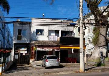 Prédio à venda localizado na rua coronel massot, no bairro cristal, em porto alegre. com área total de 923,36m² e área privativa de 381,67m², o imóvel possui 2 andares e está em bom estado de conserva