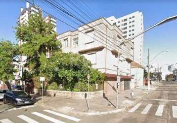 Prédio com total de três pavimentos, para moradia, lojas e apartamentos, com área total 300m², sendo na parte térrea(moradia n° 99 na rua domingos crescêncio, 2 lojas com entrada pelo n° 2450 e 2454 d