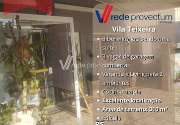 Casa comercial à venda na rua joaquim vilac, 551, vila teixeira, campinas, 152 m2 por r$ 700.000