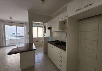 Apartamento com 1 dormitório para alugar, 50 m² por r$ 3.576,59/mês - córrego grande - florianópolis/sc