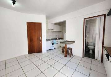 Apartamento com 1 dormitório para alugar, 40 m² por r$ 2.902,36/mês - centro - florianópolis/sc