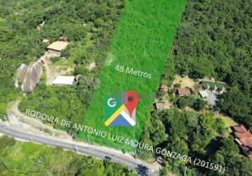 Terreno à venda de 7.000m² em localização privilegiada no rio tavares/lagoa da conceição !!