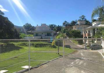 Terreno à venda em condomínio fechado no bairro saco grande, florianópolis !!