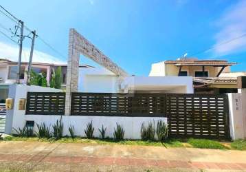 Casa em condominio para aluguel, 3 quartos, 1 suíte, 2 vagas, zona de expansão (aruana) - aracaju/se