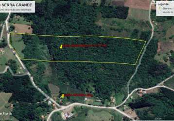 Area de terra à venda no bairro serra grande com 117711 m² de área privativa