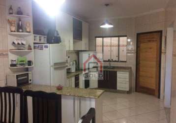 Sobrado, 240 m² - venda por r$ 1.100.000,00 ou aluguel por r$ 5.160,00/mês - jardim utinga - santo andré/sp