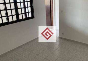 Casa com 1 dormitório para alugar, 60 m² por r$ 1.444,73/mês - jardim utinga - santo andré/sp