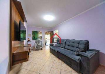 Sobrado à venda, 101 m² por r$ 605.000,00 - jardim santo antônio - santo andré/sp