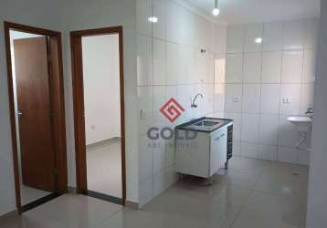 Apartamento com 2 dormitórios para alugar, 40 m² por r$ 1.500,00/mês - parque oratório - santo andré/sp