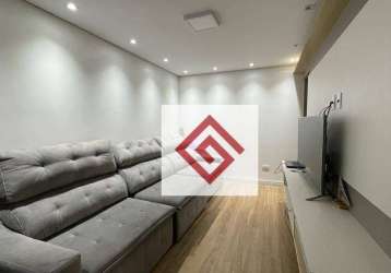 Apartamento à venda, 50 m² por r$ 280.000,00 - jardim santo antônio - santo andré/sp