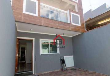 Sobrado à venda, 130 m² por r$ 750.000,00 - vila marina - santo andré/sp