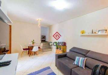 Cobertura com 3 dormitórios à venda, 145 m² por r$ 680.000,00 - vila marina - santo andré/sp