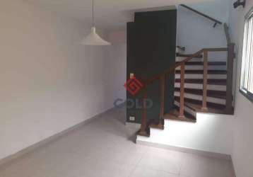 Sobrado com 3 dormitórios à venda, 180 m² por r$ 950.000,00 - campestre - santo andré/sp