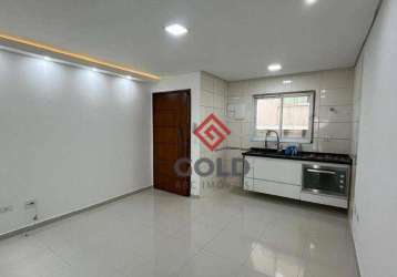 Apartamento com 2 dormitórios para alugar, 56 m² por r$ 1.913,00/mês - jardim das maravilhas - santo andré/sp