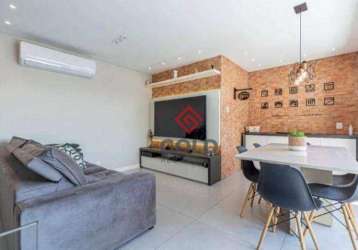 Cobertura com 3 dormitórios à venda, 120 m² por r$ 800.000,00 - vila camilópolis - santo andré/sp