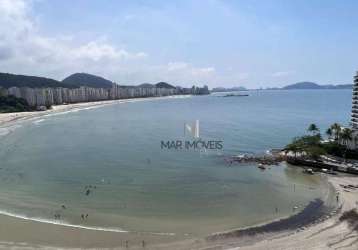 Apartamento com 3 dormitórios à venda, 110 m² por r$ 1.400.000,00 - praia das astúrias - guarujá/sp