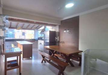 Cobertura duplex, com 3 dormitórios, 140 m² - venda ou locação   - praia da enseada - guarujá/sp