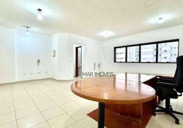 Sala à venda, 43 m² por r$ 300.000 - centro - guarujá/sp