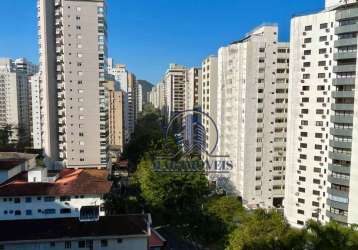 Apartamento com 3 dormitórios à venda, 130 m² por r$ 550.000,00 - pitangueiras - guarujá/sp