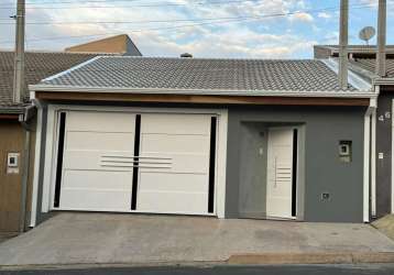 Casa para venda em indaiatuba, jardim nova veneza, 3 dormitórios, 1 suíte, 2 banheiros, 2 vagas