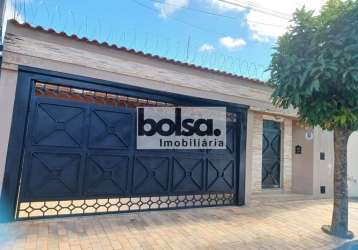 Casa para venda com 318 m² e 3 quartos em jardim terra branca, bauru - sp