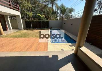 Casa em condominío para venda com 468 m² e 4 quartos em vila serrão, bauru - sp