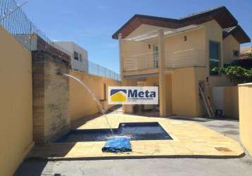 Sobrado com 3 dormitórios à venda, 280 m² por r$ 750.000,00 - piracangaguá (chácara flórida) - taubaté/sp