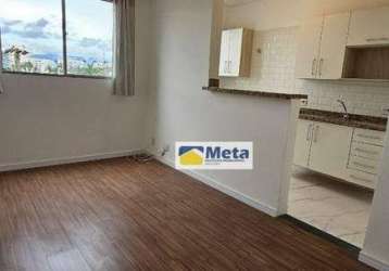 Apartamento com 2 dormitórios à venda, 45 m² por r$ 211.000,00 - estiva - taubaté/sp