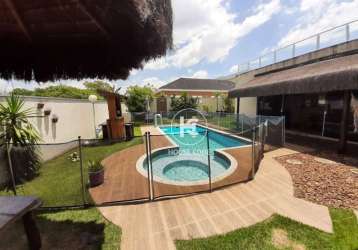 Casa com 4 quartos, 385 m² por r$ 2.500.000 - reserva santa maria - jandira/sp