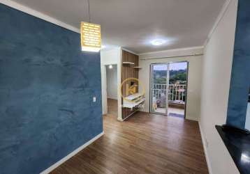 Apartamento em condomínio com 2 quartos à venda, 50 m² por r$ 250.000 - condomínio reserva paiquere - cotia - sp