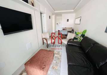 Apartamento com 1 dormitório para alugar, 55 m² por r$ 650,00/dia - ingleses do rio vermelho - florianópolis/sc