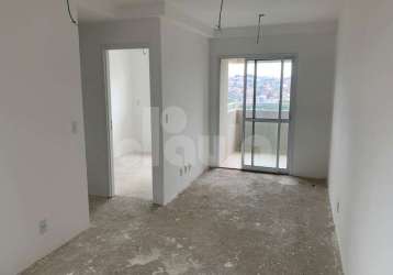 Apartamento novo  com 53 m², 2 dormitórios , 1 vaga ,  vila homero thon, santo andré