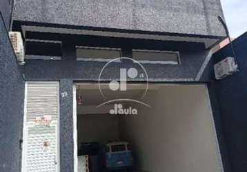 Salão comercial 90m²,3 vagas de recuo,1 banheiro, para alugar, vila amábille pezzolo, santo andré,sp