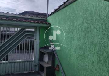 Jardim ocara casa térrea com 250 metros de terreno 2 dormitórios 4 vagas.