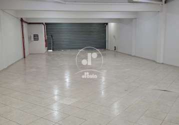 Salão 270m², trifásico, porta automática, para alugar, vila luzita, santo andré, sp