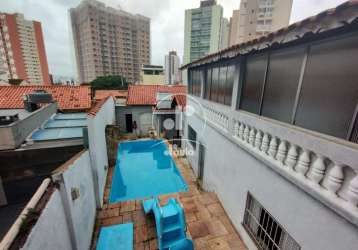 Casa 232m², com piscina,  área gourmet, para alugar, vila guiomar, santo andré, sp