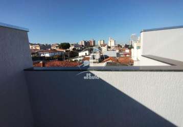 Cobertura de 94,00 m² na vila scarpelli em santo andré!!