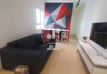 Cobertura sem condominio na vila alpina, com 110m2, toda decorada, com 02 quartos sendo 01 suíte, 02 salas, decorado, móveis planejados, 02 vagas