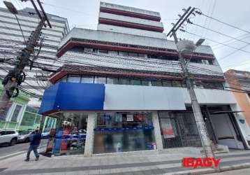 Sala comercial com 1 sala para alugar na rua fernando machado, 73, centro, florianópolis, 31 m2 por r$ 750