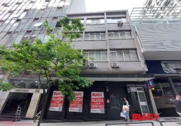 Ponto comercial com 5 salas para alugar na rua tenente silveira, 207, centro, florianópolis, 155 m2 por r$ 12.000