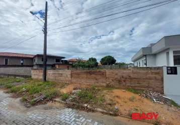 Terreno comercial para alugar na joao custódio de souza, 00, praia do pontal, palhoça, 300 m2 por r$ 1.200