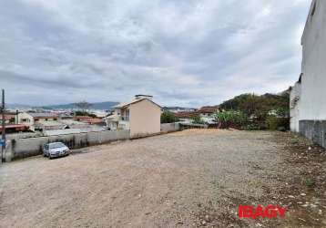 Terreno comercial para alugar na gertrudes rampinelli, 87, fazenda santo antônio, são josé por r$ 2.150